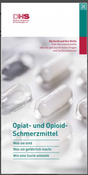 Die Sucht und ihre Stoffe - Opiat- und Opioid-Schmerzmittel